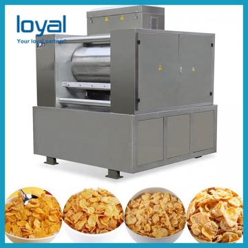 Stainless Steel Breakfast Cereals / Corn Flakes Making Machine For Cereal Snacks